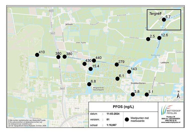 Uitslagen twee onderzoeken oppervlaktewater tot en met 5 maart 2024