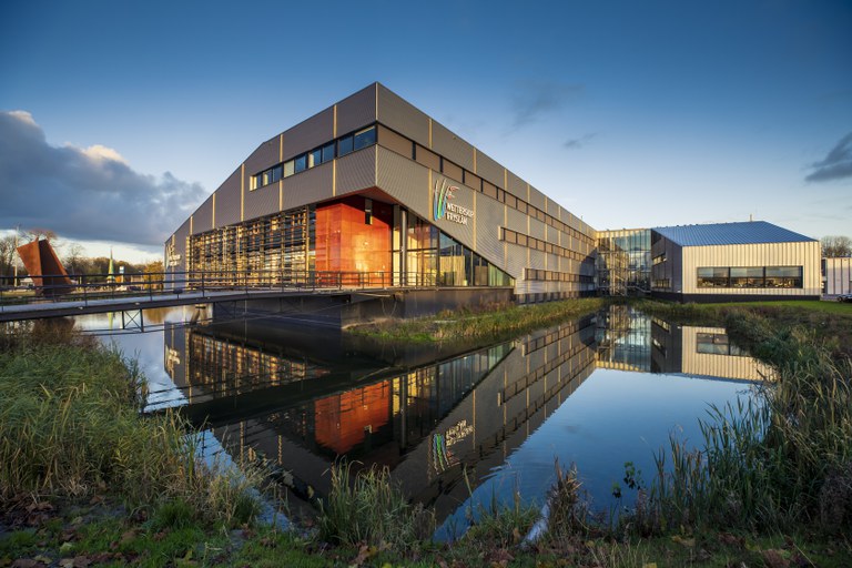 Het kantoor van Wetterskip Fryslân