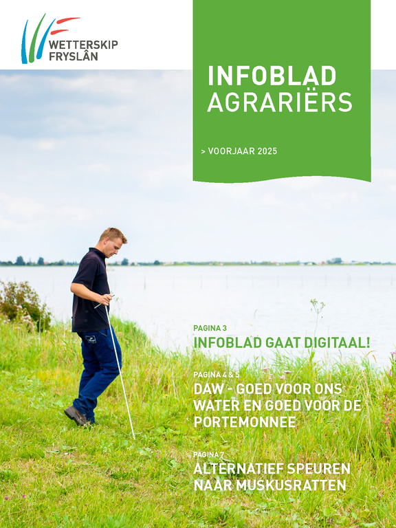 voorkant infoblad agrariërs voorjaar 2025