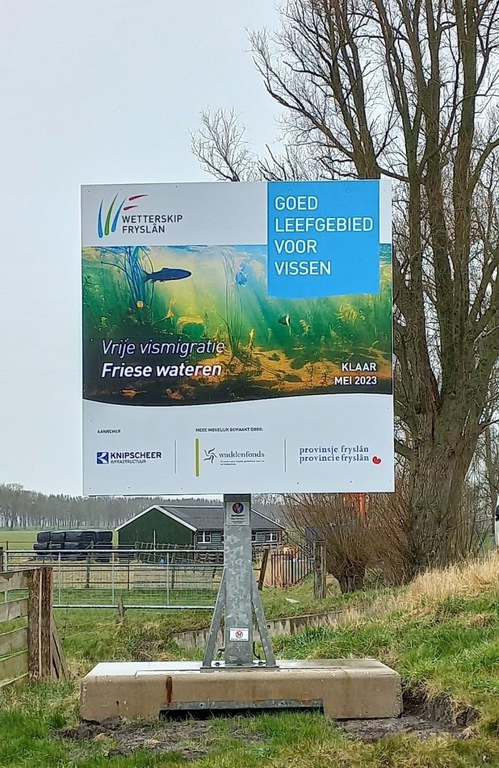 Projectbord bij de nieuwbouw vispassage gemaal Irnsum.jpg