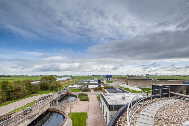 Rioolwaterzuiveringsinstallatie Franeker Foto Daniël Hartog.JPG