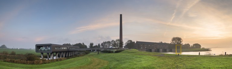 Panoramaview van Woudagemaal